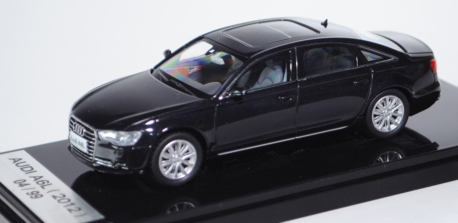 Audi A6L (C7, Typ 4G), Modell 2012-, schwarz, Modell für China, limited Edition 99 pcs., FAW, 1:43, 