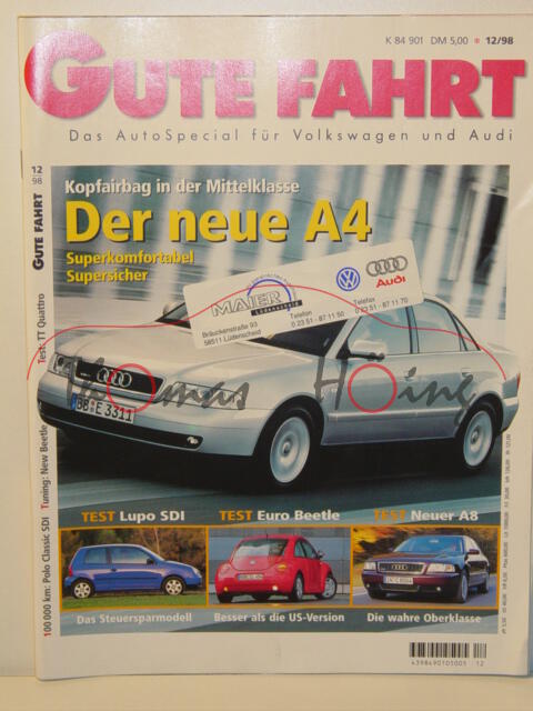 GUTE FAHRT, Heft 12, Dezember 1998