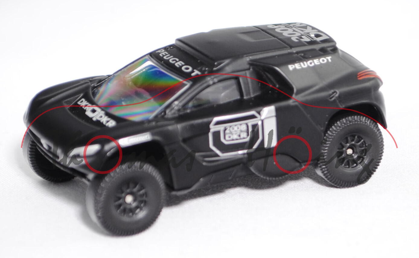 Peugeot 2008 DKR 16 (Mod. 14-16), mattschwarz, Rallye Dakar 2016, Norev RACING, mb