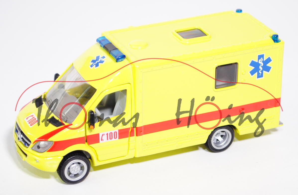 01700 Mercedes Sprinter II 213 CDI / 313 CDI Rettungswagen (NCV 3, Typ W 906), Modell 2006-, leuchtg