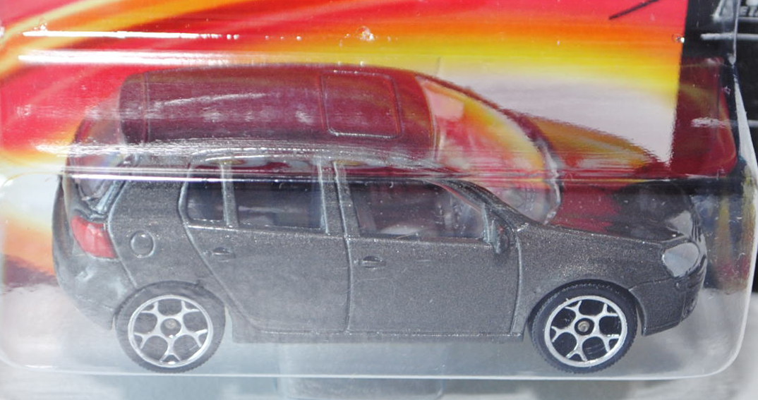 VW Golf V (Nr. 264B), Modell 2003-2008, zeltgraumetallic, majorette, 1:61, Blister