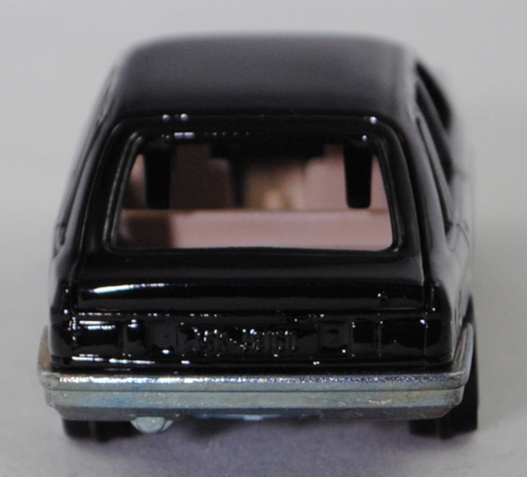 00003 Ford Sierra 2.3 Ghia (1. Generation, Typ Sierra '82 oder Mk1, GBC, Vorfacelift, Modell 1982-1984), schwarz, innen hell-beige, mit CE-Zeichen, SIKU SUPER, 1:55, m