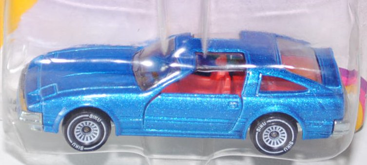 00003 Nissan 300 ZX (Typ Z31, Facelift 1, Modell 1985-1987), hell-verkehrsblaumetallic, innen verkeh