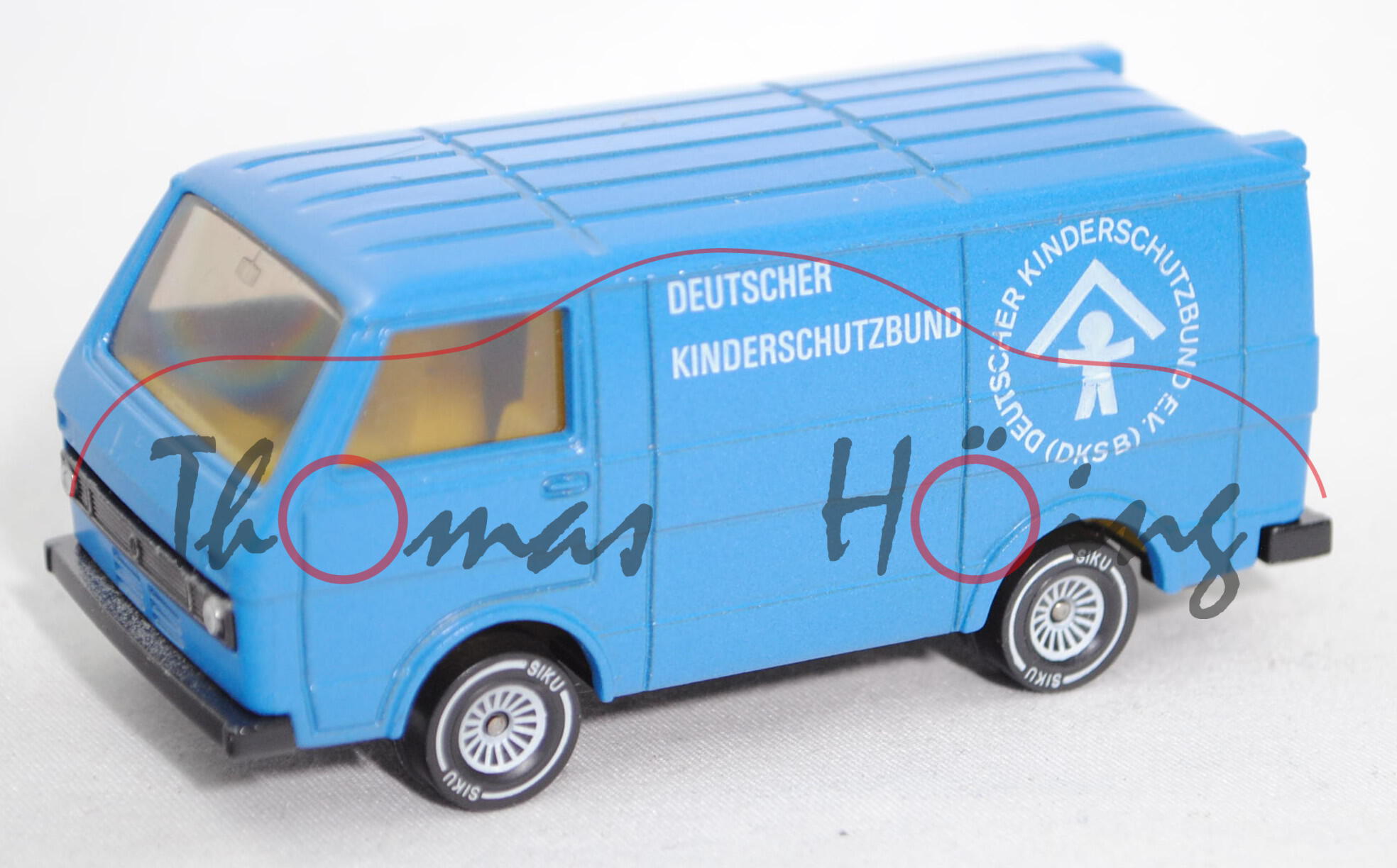 VW LT 28 Kastenwagen (1. Gen., Modell 1975-1982), blau, DEUTSCHER KINDERSCHUTZBUND, Limited