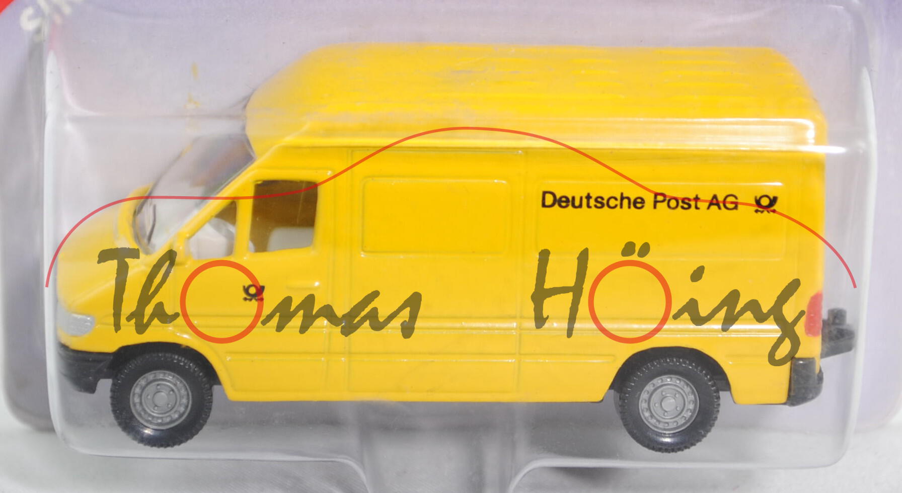 00000a Mercedes-Benz Sprinter (T1N, Baureihe W 901, Modell 1995-2000) Kastenwagen Postwagen, kadmium