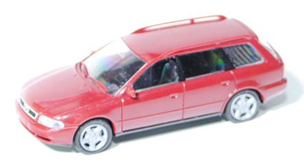 Audi A4 Avant (Typ B5), Modell 1996-2001, weinrot, Rietze, 1:87, mb