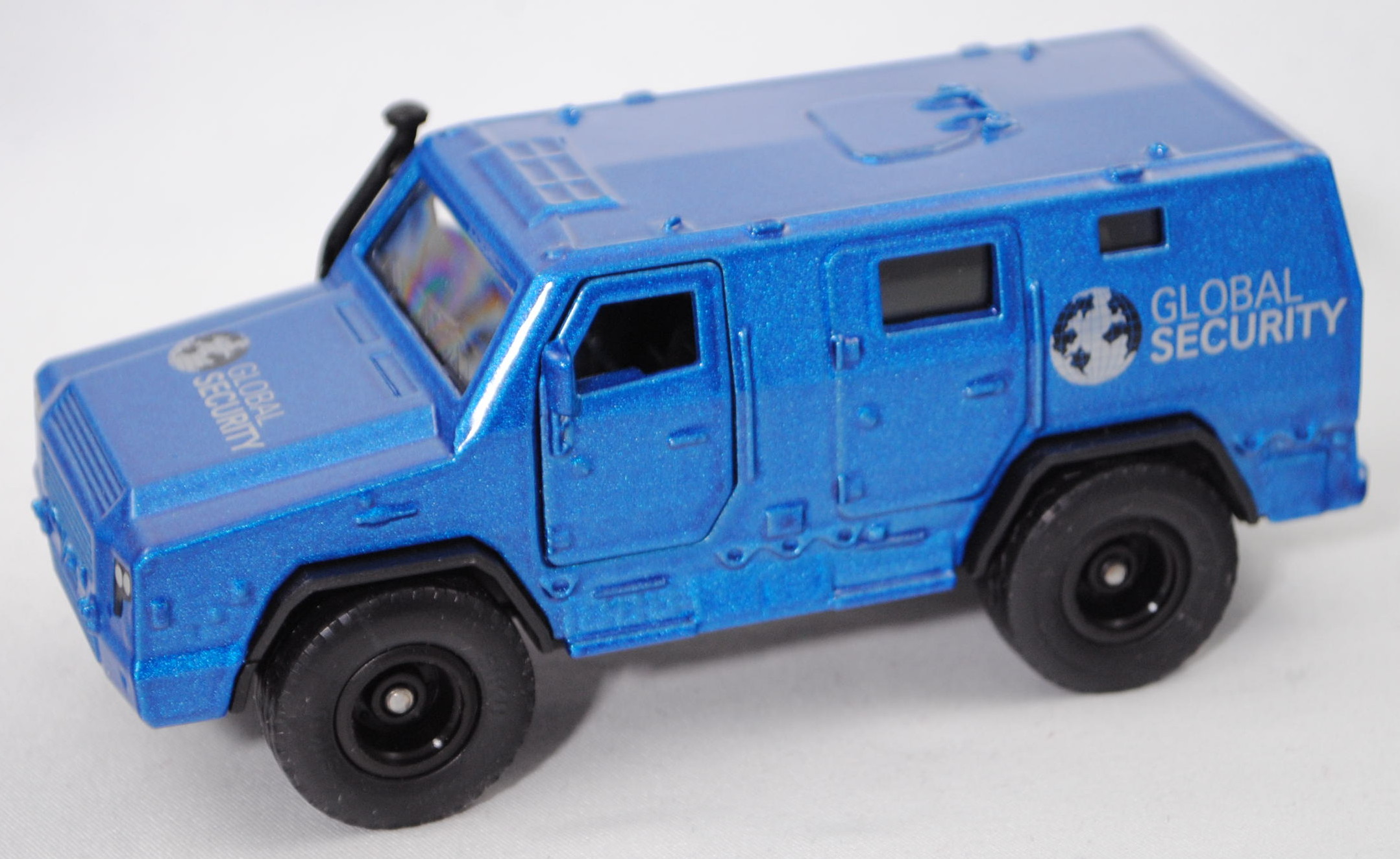 00000 RMMV SURVIVOR R (Mod. 2016-) Geldtransporter, blaumet., GLOBAL / SECURITY, SIKU, 1:50, L17mpP