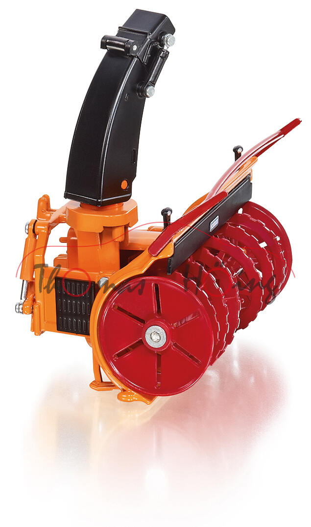Schmidt Anbau-Frässchleuder FS 105-265, pastellorange/feuerrot/schwarz, SCHMIDT, 1:32, Wiking, mb