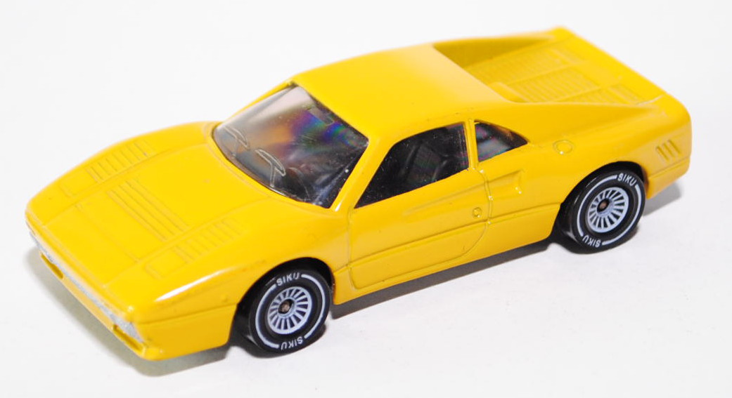 00005 Ferrari 288 GTO, Modell 1984-1985, kadmiumgelb, innen schwarz, Lenkrad schwarz, B4, Hong, Chas