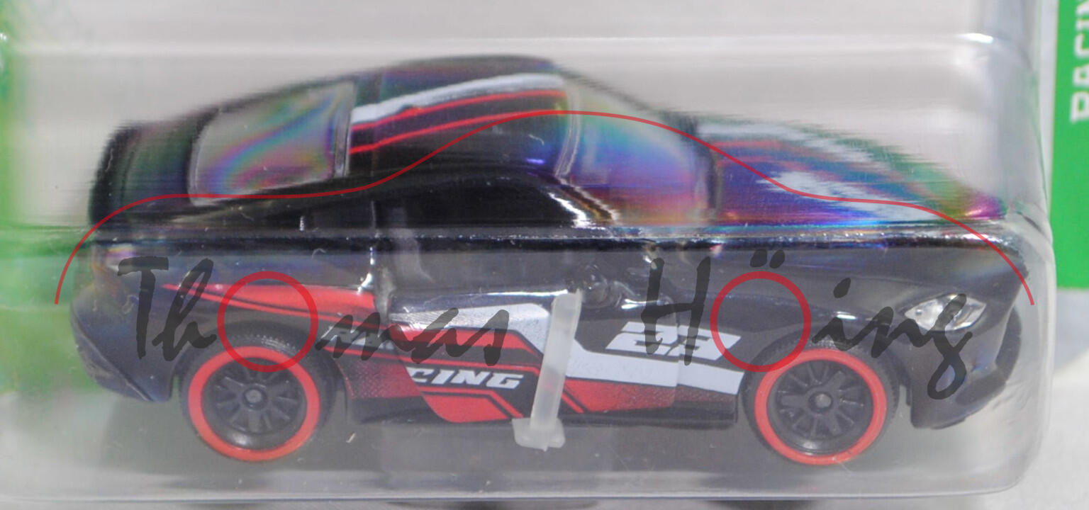 Nissan Z Performance (7. Generation, Baureihe Z, RZ34, Modell 2022-) (Nr. 214I), schwarz, RACING / 23, majorette, 1:58, Blister