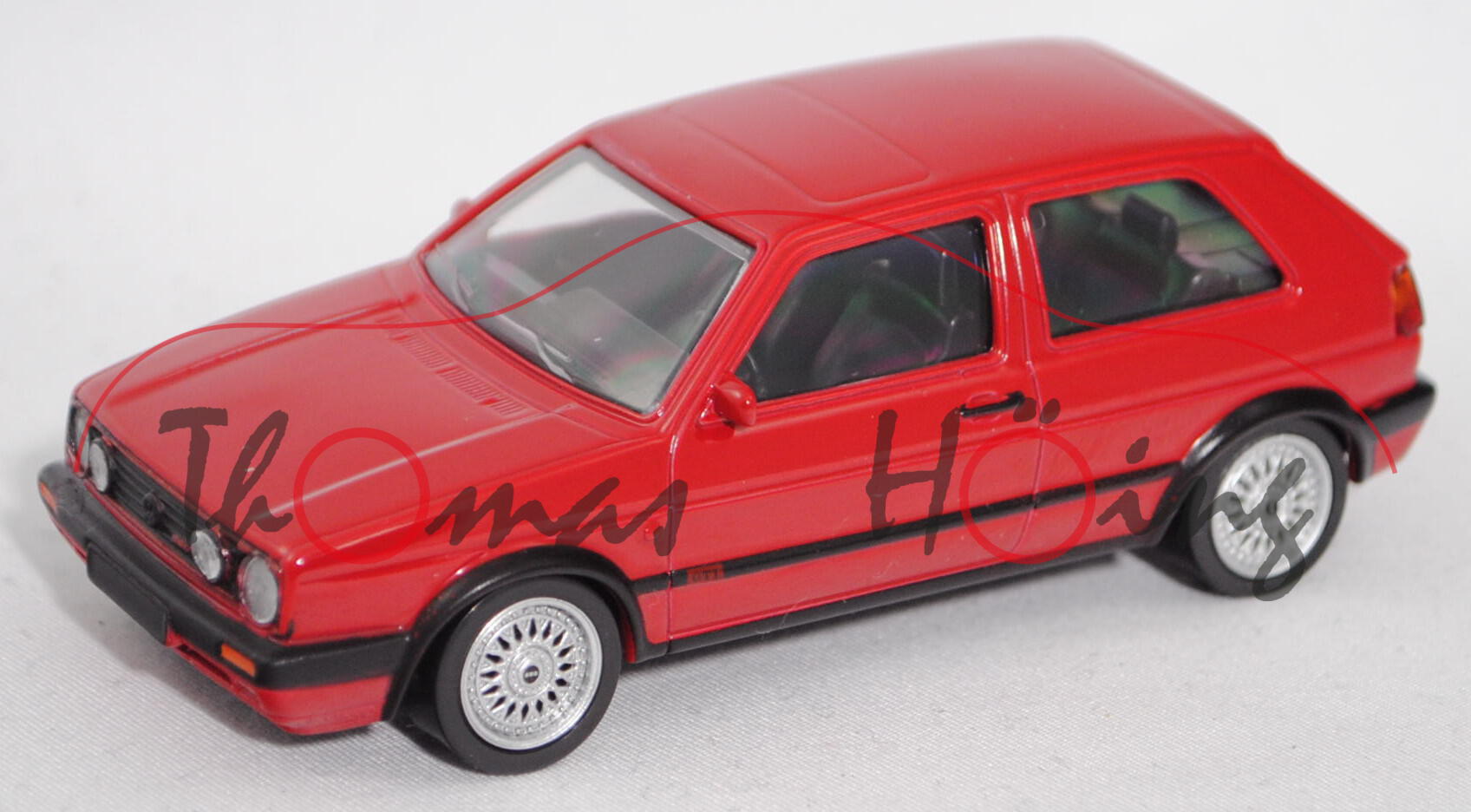 VW Golf GTI G60 (2. Gen., Typ 1G1, Facelift 2 1989, Mod. 1990-1991), tornadorot, Norev Jet-car, 1:43