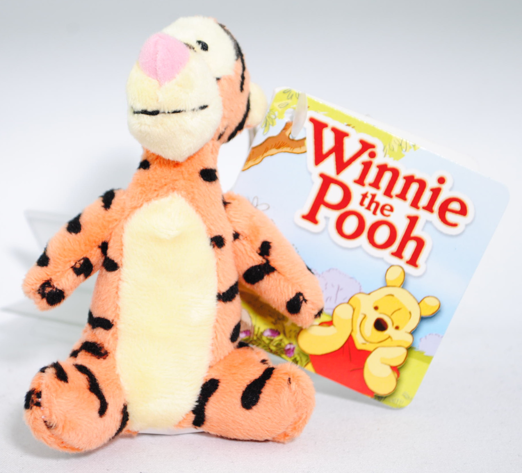 Tiger mit Schlüsselanhänger (Tigger unique Velboa with Keyring Mini Plush), Serie Winnie the Pooh (O