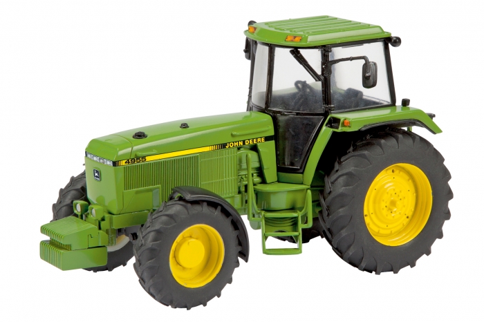 John Deere 4955, smaragdgrün/zinkgelb, Schuco, 1:32, mb