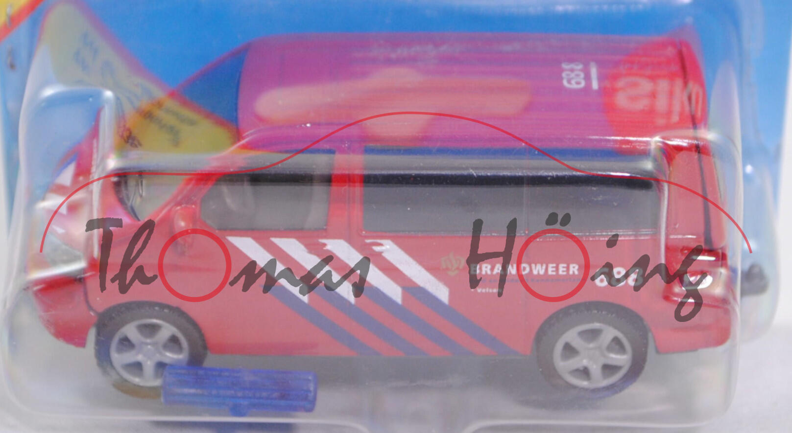 00420 BRANDWEER VW T5.1 Transporter (Modell 2003-2009), karminrot, BRANDWEER, SIKU, P29a