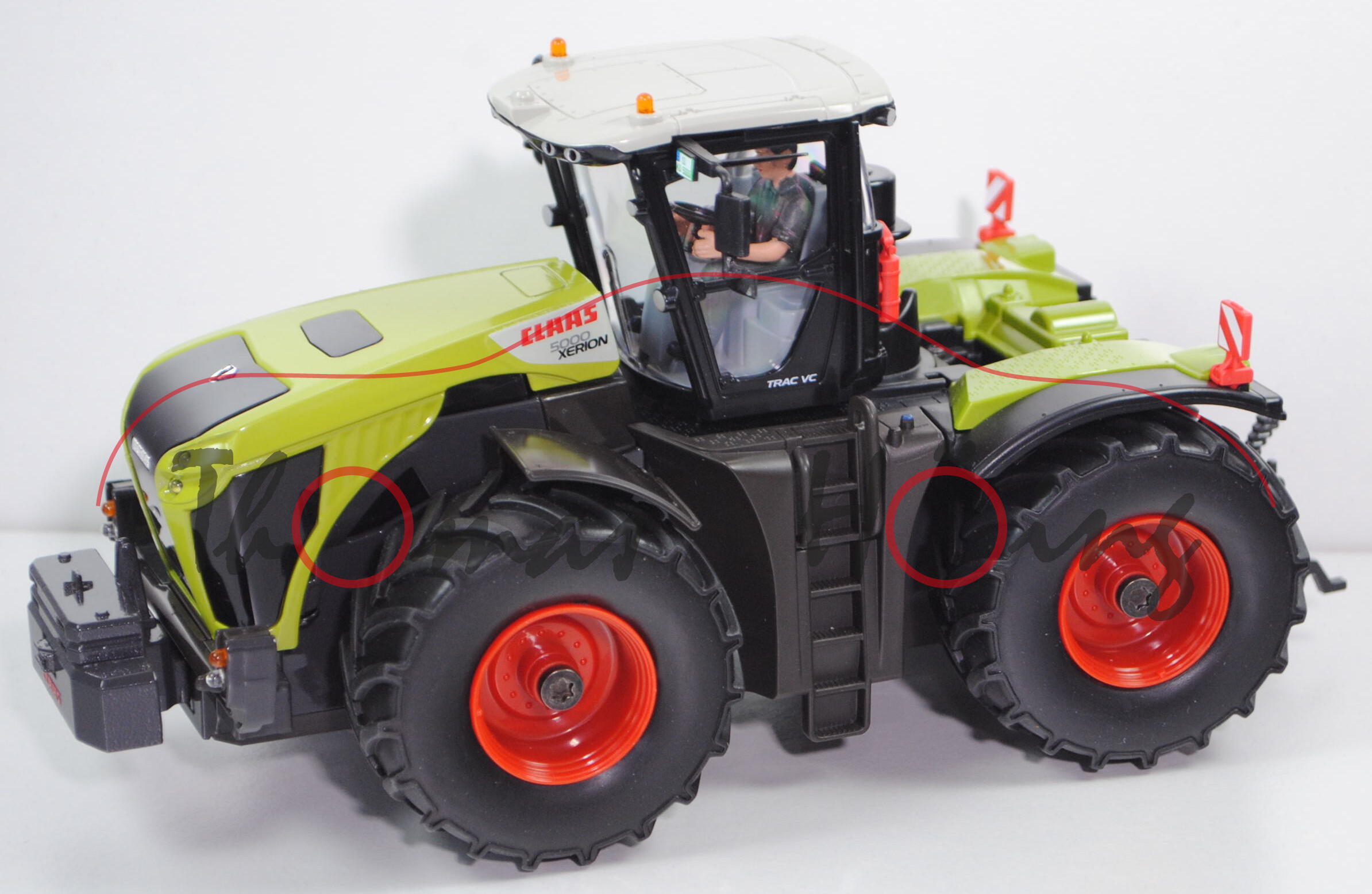 00000 CLAAS XERION 5000 TRAC VC (Variable Cab) (Mod. 14-) mit Bluetooth App-Steuerung, 1:32, L18mp