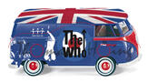 VW Transporter (Typ T1), ultramarinblau, The Who / The Magic Bus, Wiking, 1:87, mb