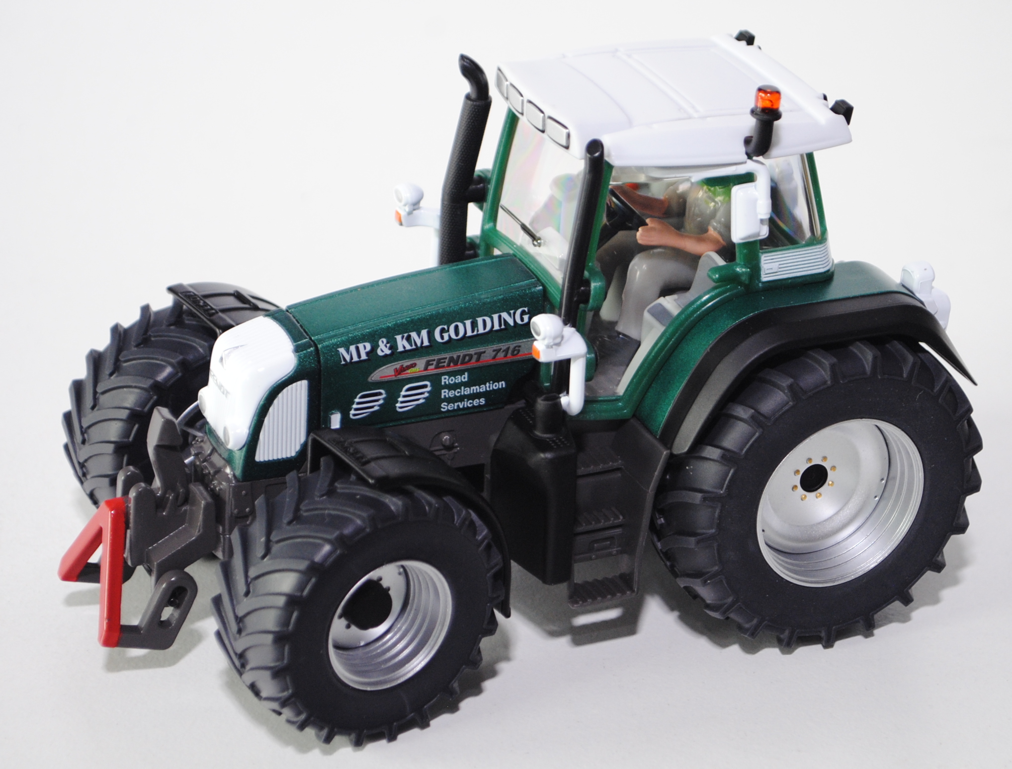 00601 Fendt 716 Vario TMS Traktor (Modell 2006-2011), moosgrünmetallic/hell-umbragrau/mattschwarz, N