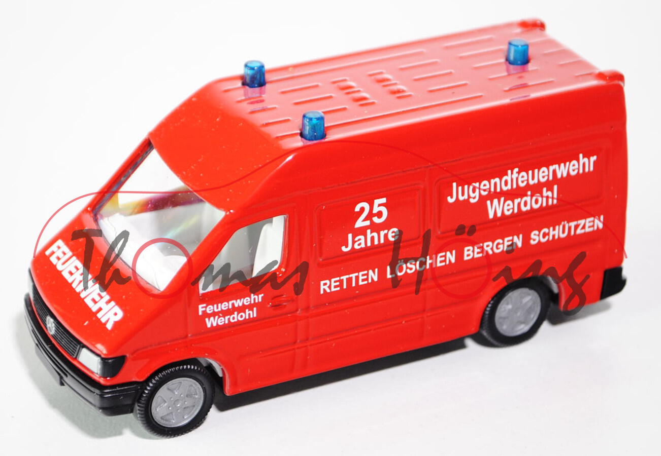 Mercedes-Benz Sprinter (T1N, Baureihe W 901) 212 D / 312 D / 412 D, Modell 1995-2000, verkehrsrot, 2