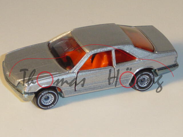 00002 Mercedes-Benz 500 SEC (Baureihe C 126, Baumuster 126.044, Modell 1981-1985), silbergraumetalli