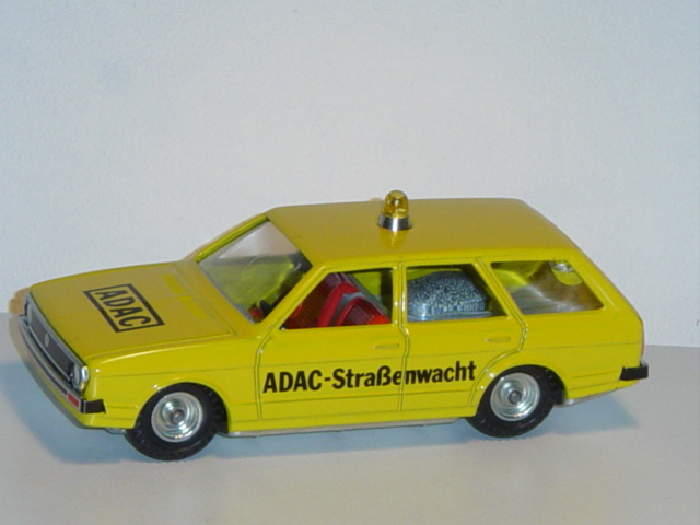 VW Passat Variant (B1, Typ 33, Fl. 1975, Mod. 75-77), gelb, ADAC-Straßenwacht, Kellermann, 1:35, mb