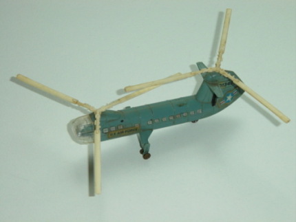 Vertol (Piasecki) YH-16 A, U.S. AIR FORCE / O1348, Rotoren cremeweiß, 1:250, ohne Zettel, mb