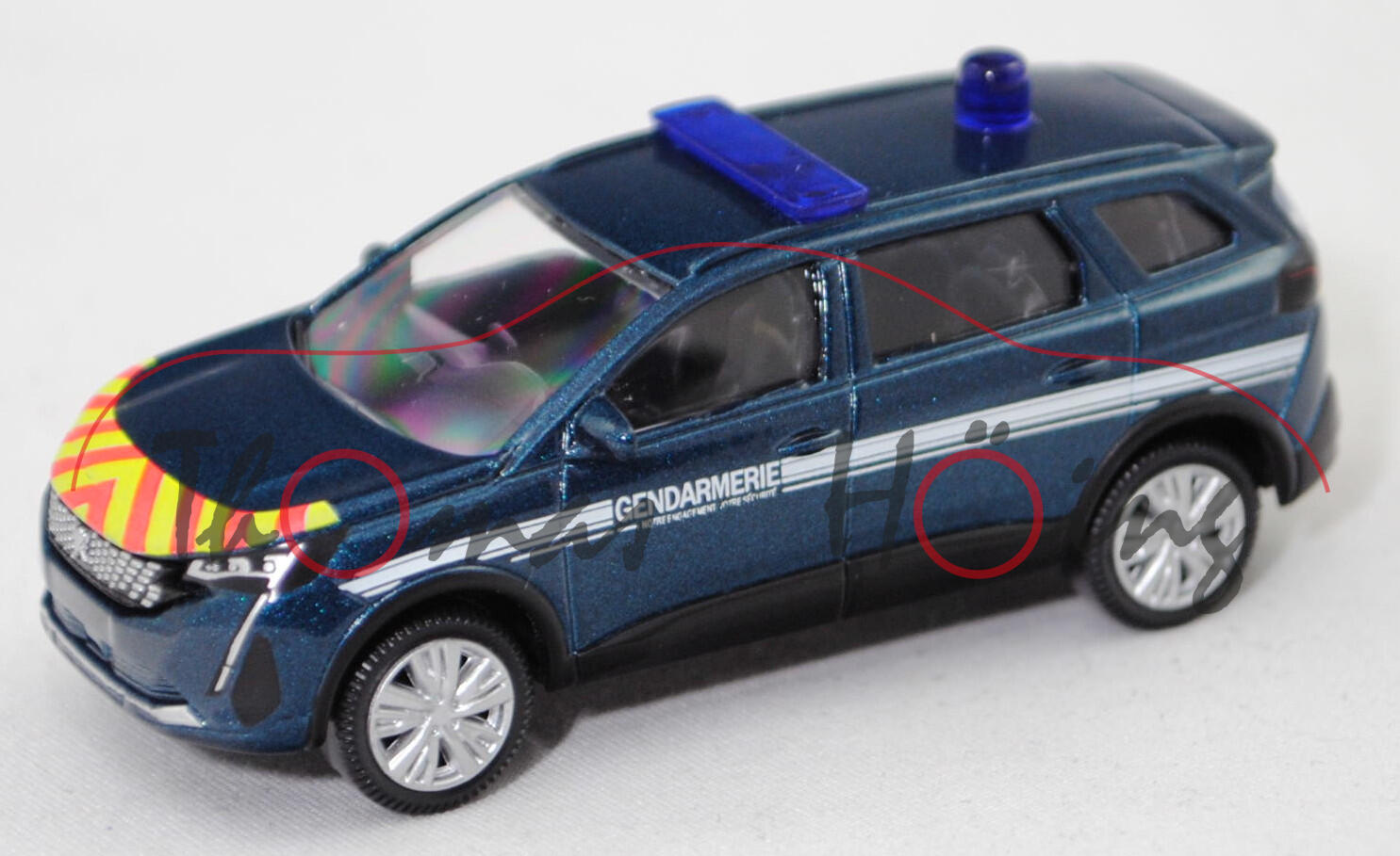 Peugeot 5008 II GT (2. Generation, Facelift 2020, Modell 2020-) GENDARMERIE, Norev, 1:65, mb