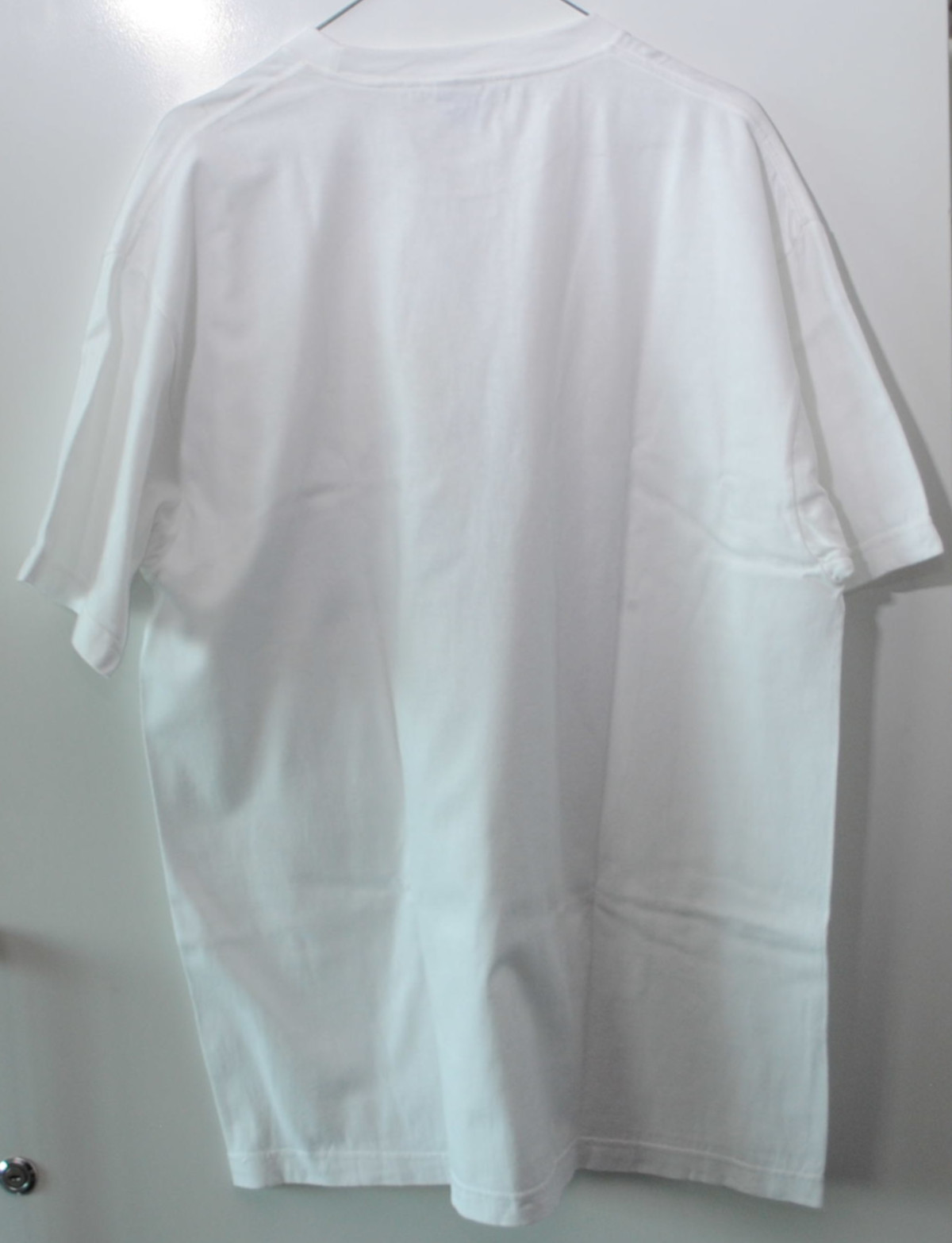 Monchhichi Fashon - T-Shirt white (Monchhichi Fashon T-Shirt weiß), Monchhichi-Figur Standard mit rotem Latz, Größe / Size XL, 100% Cotton (Baumwolle), Sekiguchi