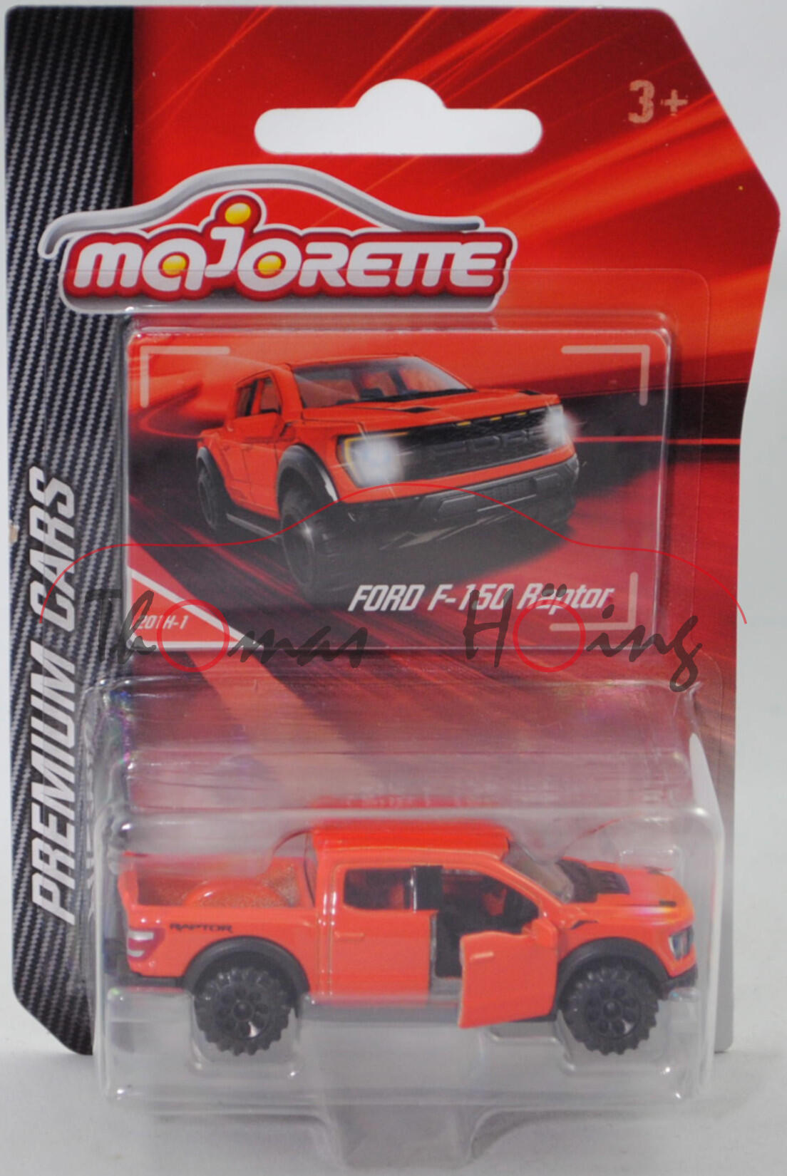 Ford F-150 RAPTOR SuperCrew (Typ P702, Modell 2021-), orange, Nr. 201H ...