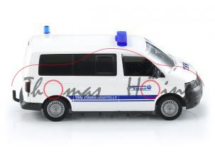 THW - VW T5 Multivan, Modell 2003-2009, reinweiß, Technisches Hilfswerk / THW FÜHRUNGSSTELLE, Wiking