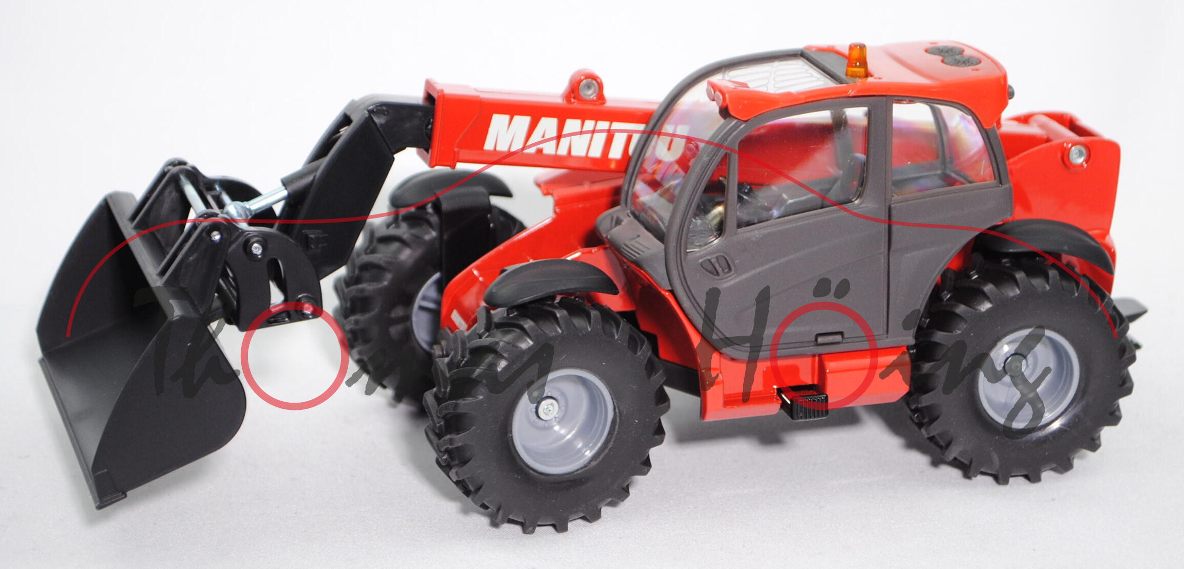 00000 Manitou MLT 840 Teleskoplader (Modell 2012-), rot/grau, SIKU FARMER, ca. 1:31, L17mpK