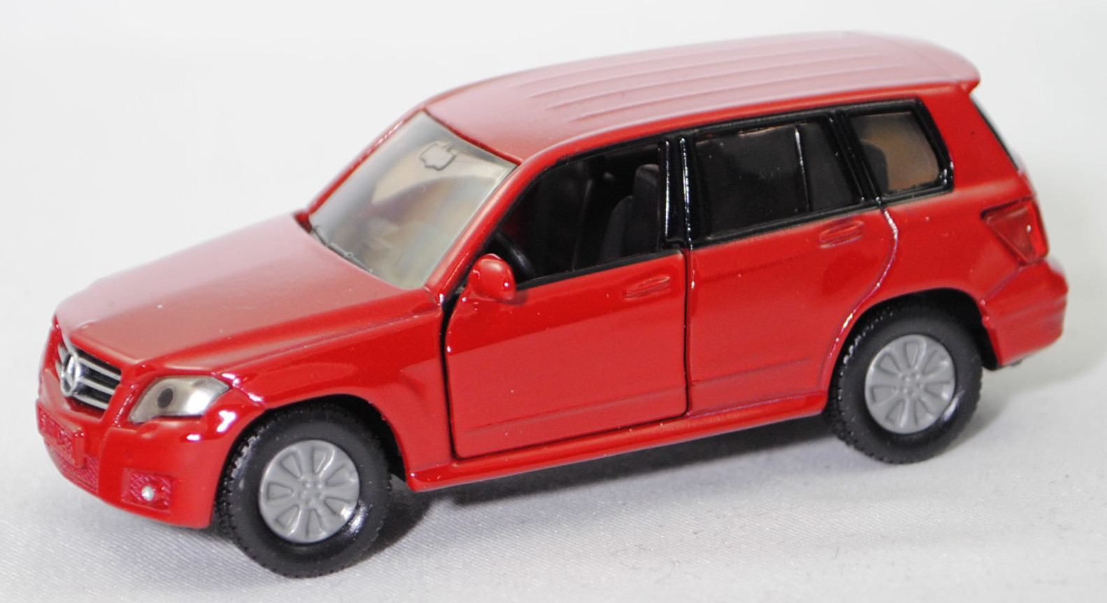 00002 Mercedes-Benz GLK 350 4MATIK (1. Generation, X 204, Vor-MoPf, Modell 2008-2012), karminrot, B45 silbergrau, SIKU SUPER, 1:55, m