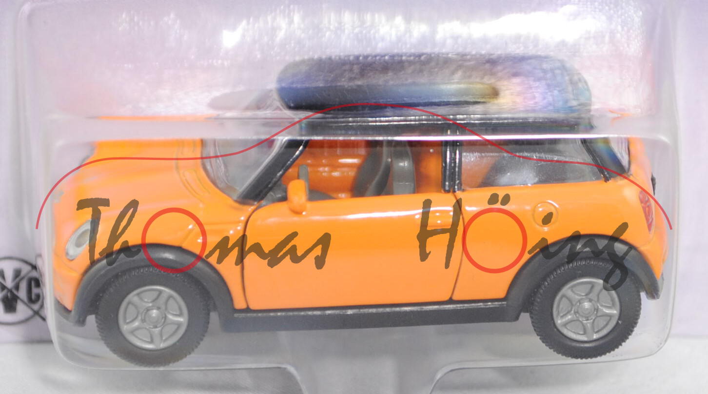 00401 MINI Cooper (Hatchback, Typ R50, 1. Generation, Modell 2001-2006), orange/schwarz, P26 Limited