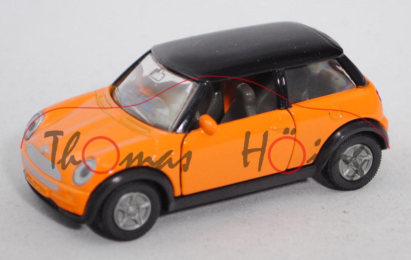 00401 MINI Cooper (Hatchback, Typ R50, 1. Gen., Modell 2001-2006), orange/schwarz, Limited Edition