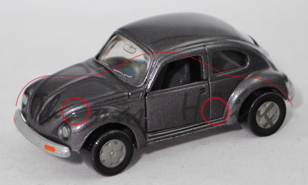 L5T7 VW Käfer 1303 (Typ 11, Modell 1974-1975), malvametallic (L5T7), SIKU, 1:56 (Limited Edition)
