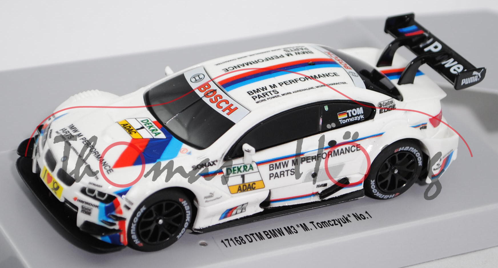 BMW M3 DTM 2012 (Typ E92), reinweiß, Team: BMW-Team-RMG (Teamwertung: 8. Platz, Herstellerwertung: 1