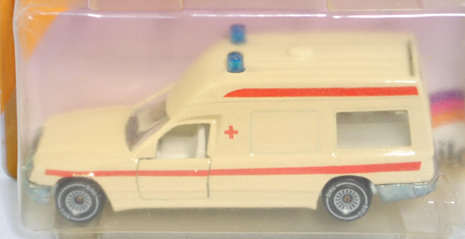 00001 Mercedes-Benz 260 E (Baureihe VF 124 E 26, Baumuster 124.007, Mod. 86-89) Binz-Ambulanz, helle