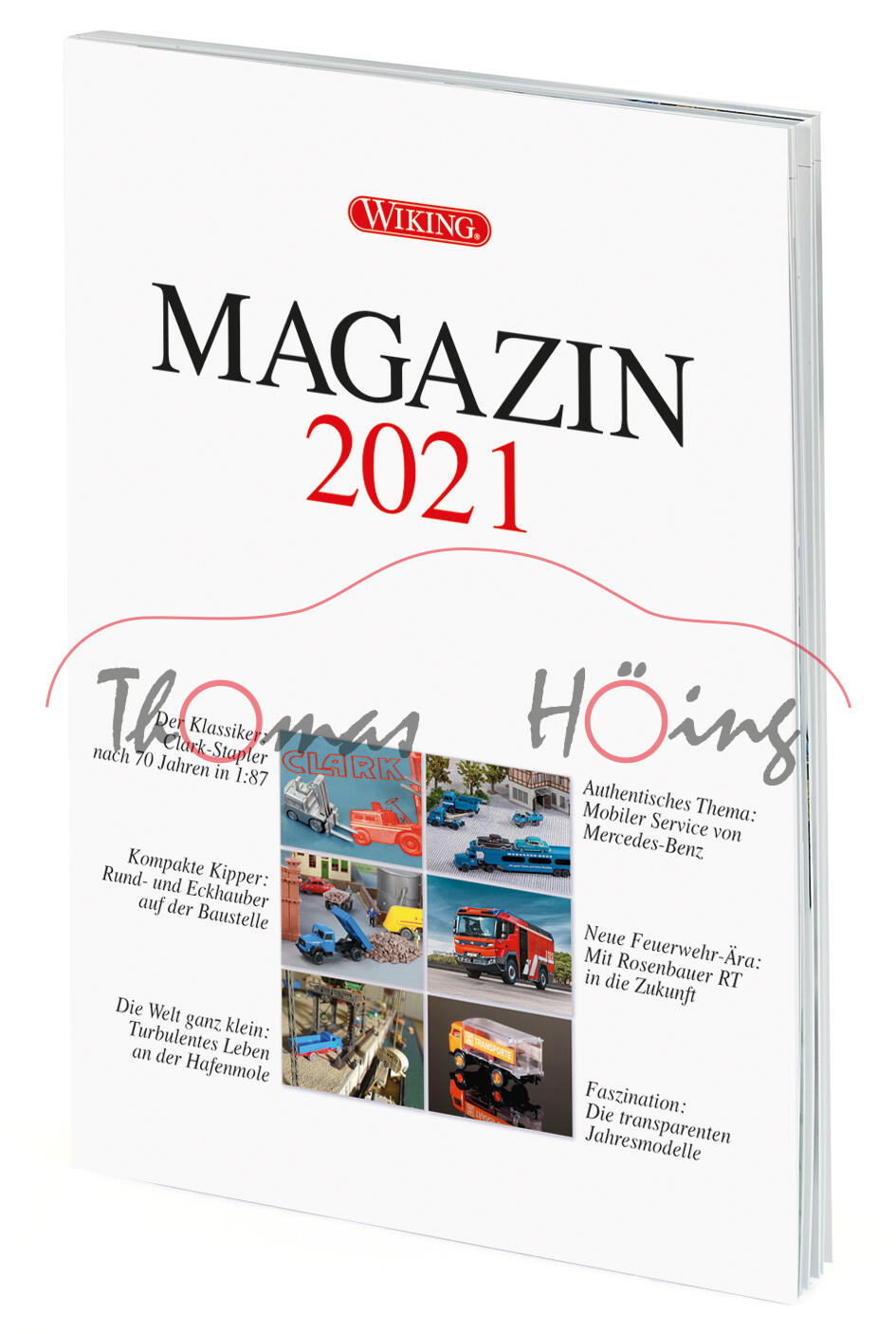 WIKING MAGAZIN 2021, Themen: Clark Stapler, Normag Faktor I, Mercedes-Benz Service, DIN-A4