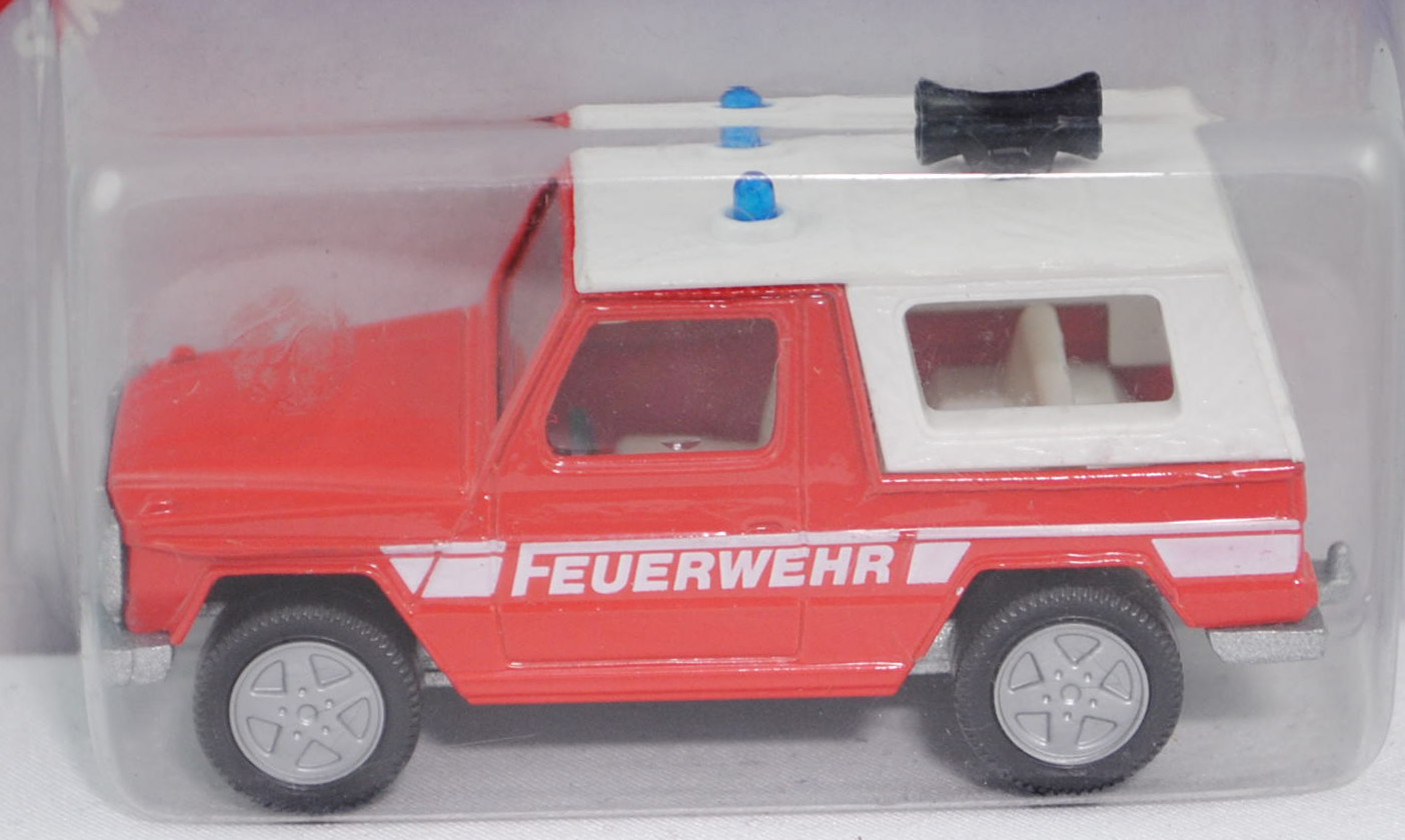 00004 Mercedes-Benz 280 GE (Typ W 460, Modell 1980-1990) Feuerwehr-Kommandowagen, hell-verkehrsrot,