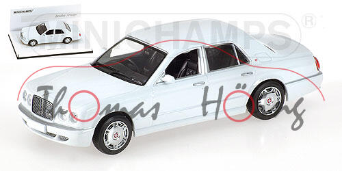 Bentley Arnage R, Modell 2004-2010, signalweiß, Minichamps, Linea Bianco No. 6, 1:43, PC-Box (Limite