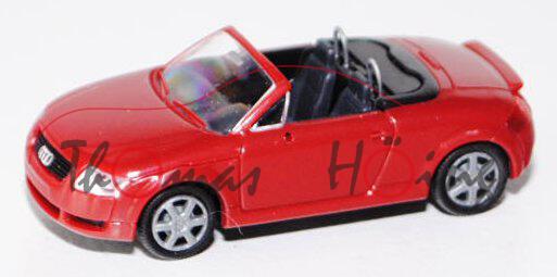 Audi TT Roadster (Typ 8N), Modell 1999-2006, braunrot, mit Heckspoiler, NOCH, 1:87, mb