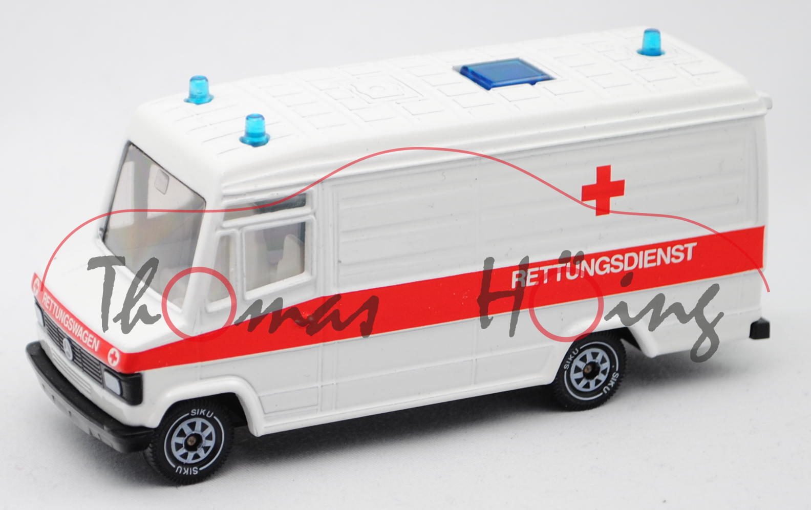 00000 Mercedes-Benz 809 D Kastenwagen (Typ T 2 neu, Modell 1986-1992) DRK-Rettungsdienst