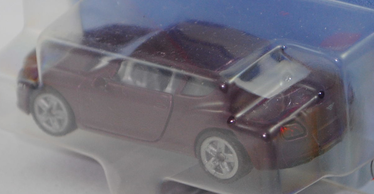 00004 Bentley Continental GT V8 S (2. Generation Continental GT, Vorfacelift, Modell 2014-2015), dunkel-bordeauxviolettmetallic, B47 silbergrau, SIKU SUPER, 1:60, P29e