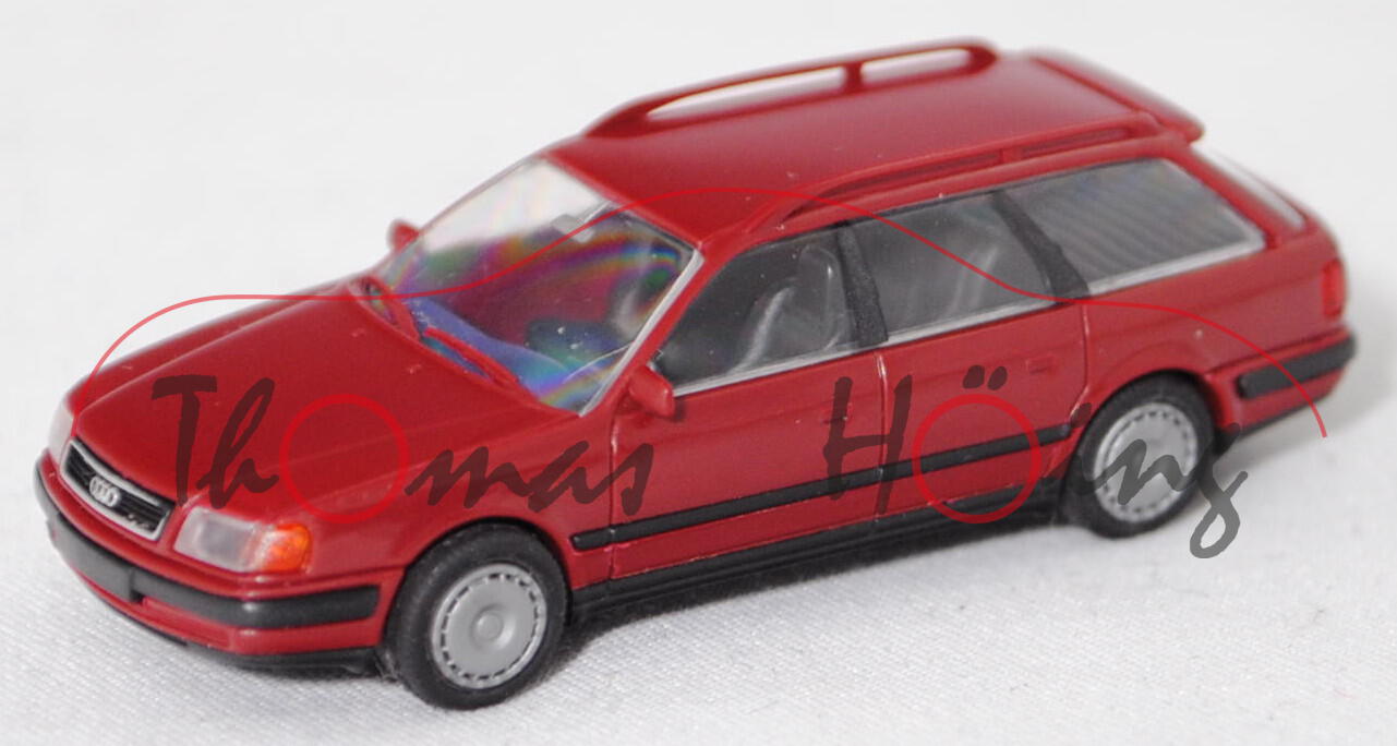 Audi 100 Avant 2.8 E (4. Generation, Baureihe C4, Modell 1991-1994), purpurrot, Rietze, 1:87, mb