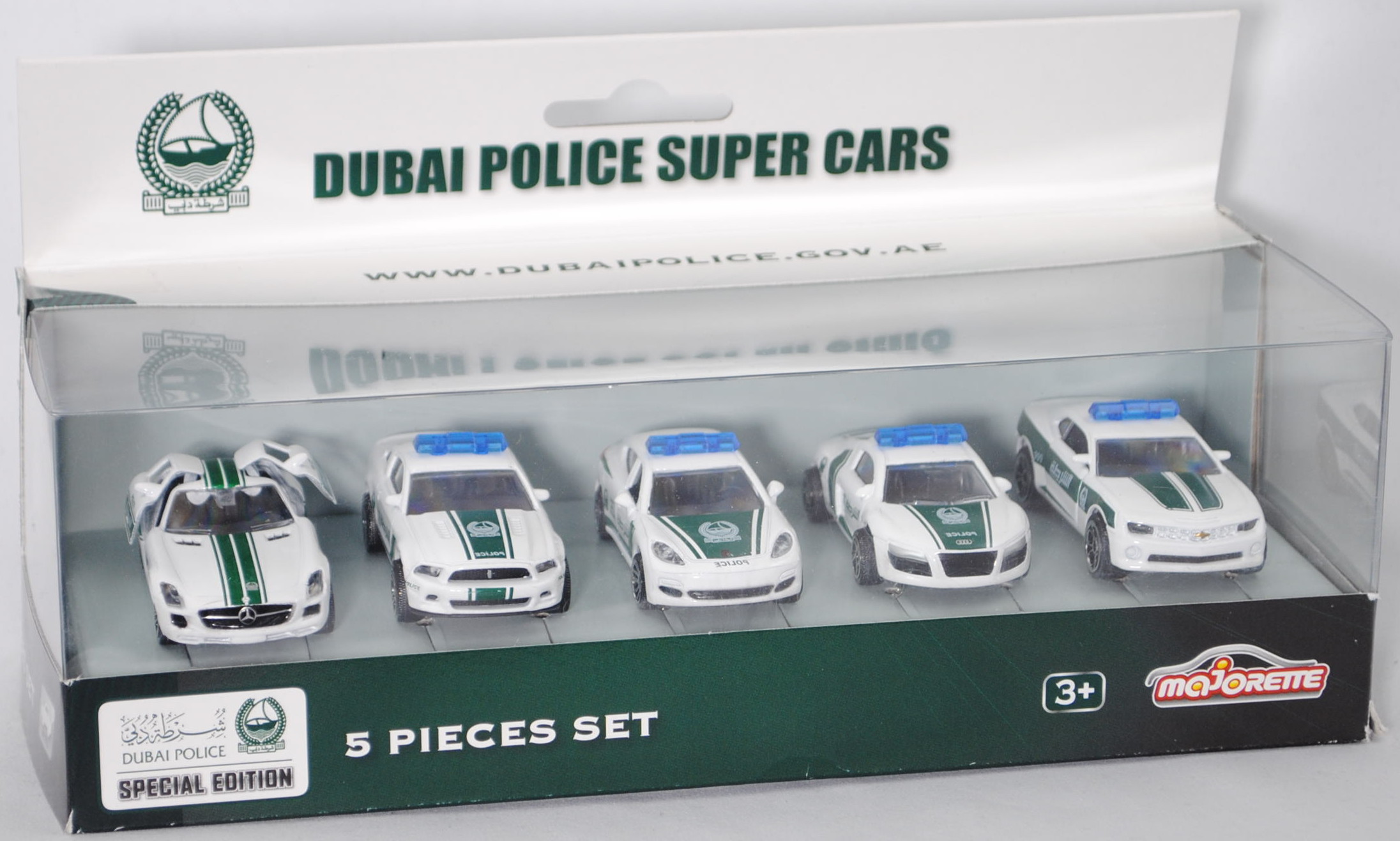 Dubai Police Super Cars Set (5 Modelle)