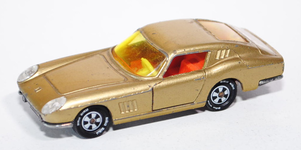 00003 Ferrari Berlinetta 275 GTB (Long Nose, Mod. 65-66), gold, Scheinwerfer transparent, Bpr. 1012