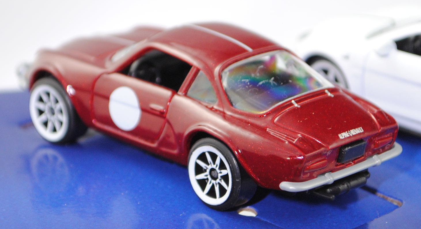 Giftpack Alpine (5 Modelle): ALPINE A110 San Remo 73 + Renault Alpine A110 1600S + Alpine A525 + ALPINE A110 R 70 Tricolore + Renault Alpine A110 1600S, majorette, mb