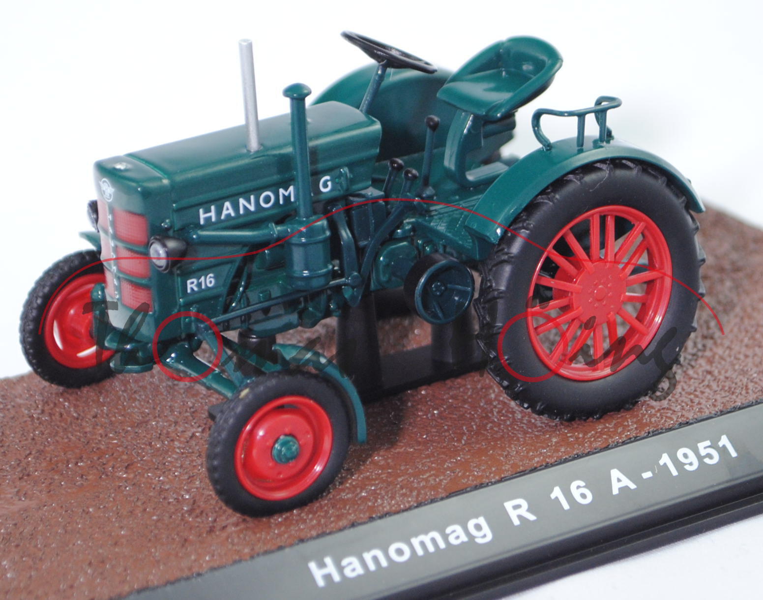 Hanomag R 16 A (Typ Hochradausführung, Mod. 51-53, Baujahr 1951), blaugrün, EDITION ATLAS, 1:32, mb