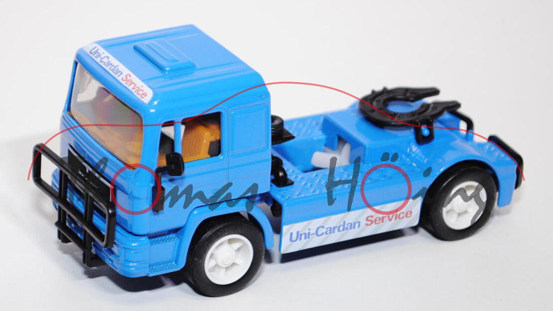 MAN F 90 Renntruck, himmelblau, Uni-Carden Service, L13