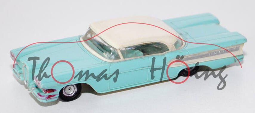 Ford Edsel, hell-lichtgrün, Dach hellelfenbein, Lampen nachträglich angemalt