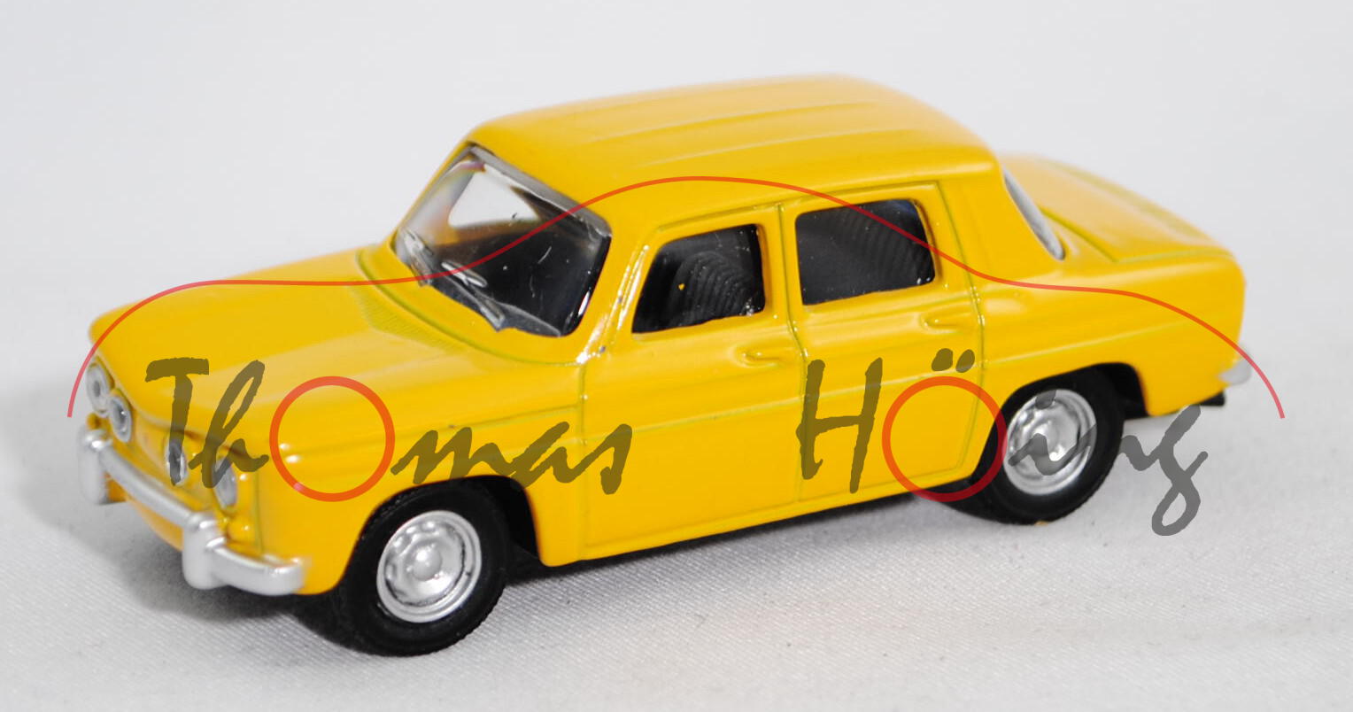 Renault 8 Gordini (Modell 1964-1967, Baujahr 1965), signalgelb, 1:54, Norev RETRO, mb